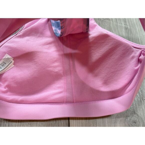 Athleta Girls Pink Free Spirit two-piece bikini swimsuit size 14-16 - Picture 9 of 12